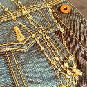 Necklace with diamonds 18 karat gold